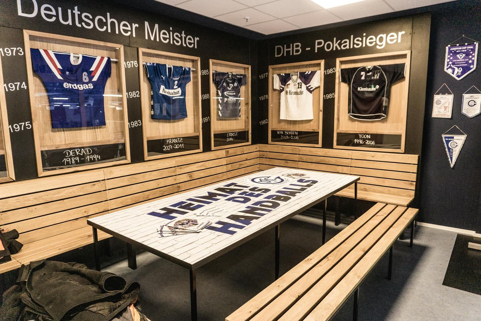 Umkleide vom VfL Gummersbach