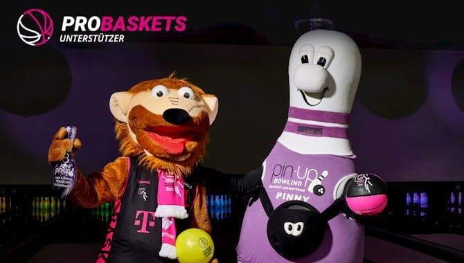 Das Probaskets Maskottchen