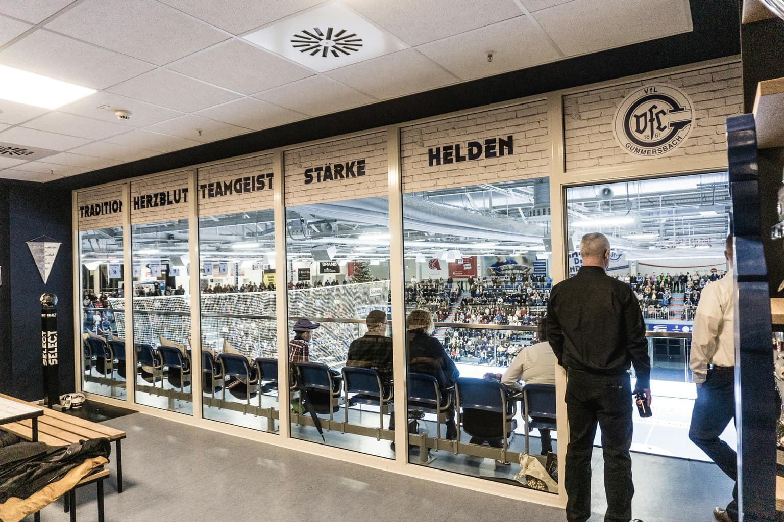 Ein Logenplatz vom VfL Gummersbach