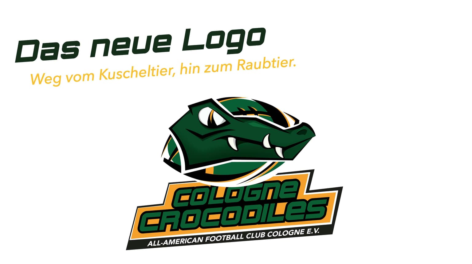 Das Cologne Crocodiles Logo als Mockup