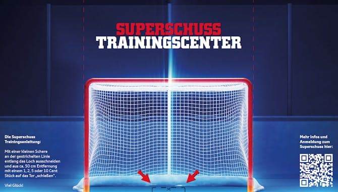 Superschuss Trainingscenter Poster