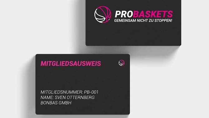 Visitenkarten von Probaskets